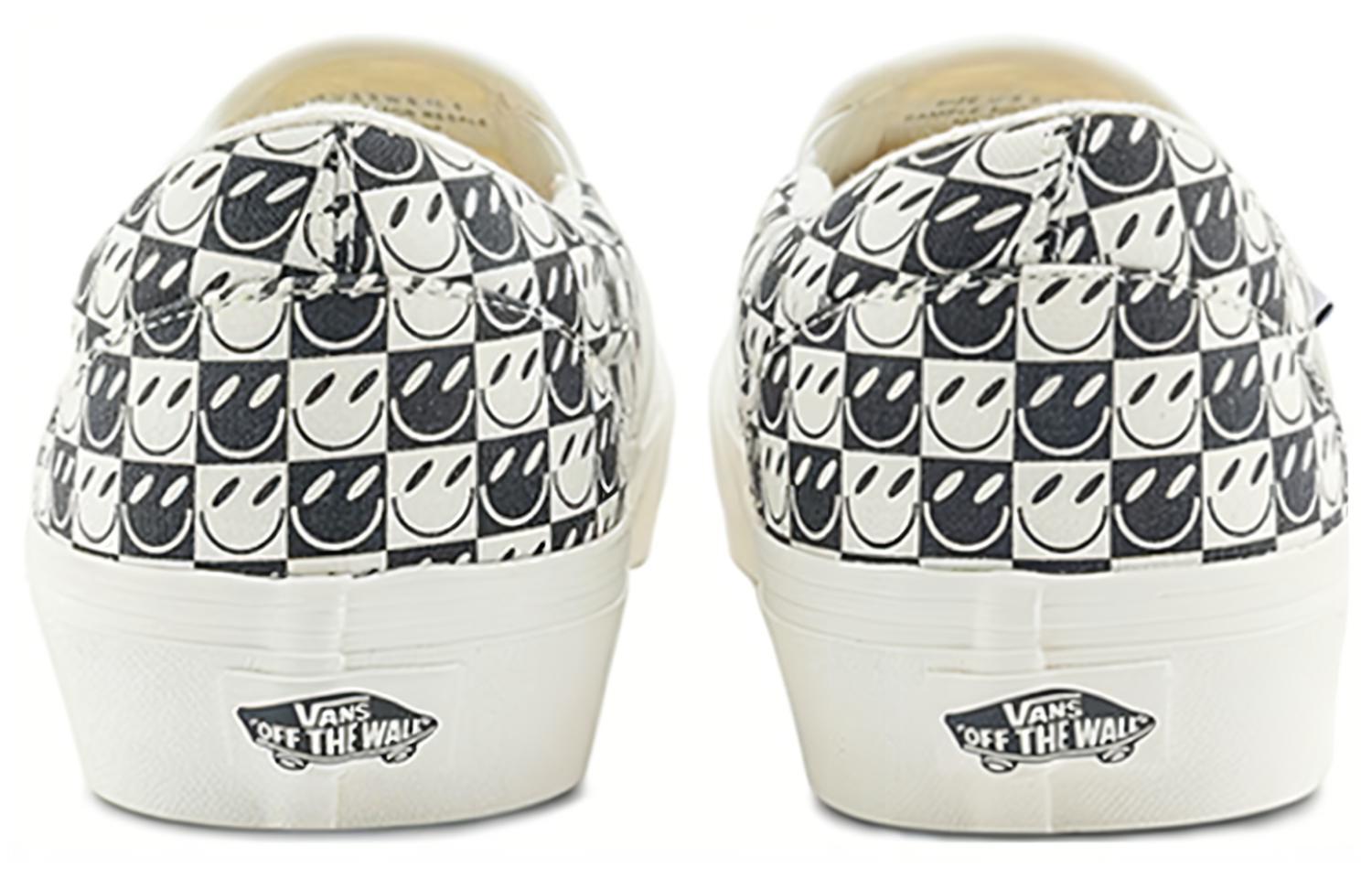 Lookbook Vans Classics Slip-On Vr3 防滑耐磨 低筒 滑板鞋 男女皆宜 黑白色