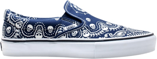 Vans Cls.Slip-On Lx 'Skull Bandana' 5514399 Vans Cls.Slip-On Lx 'Skull Bandana' 5514399