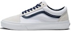 Buy ヴァンズ クラブ オールドスクール 白/青 (Vanz Kurabu Ōrudosukūru Shiro/Ao) VN0005UFYY2