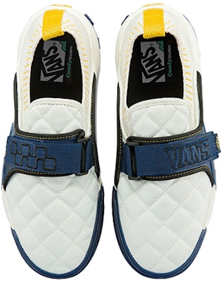 Vans Coast CC 防滑耐磨 低幫 跑步鞋 男女同款 白藍 Lookbook Vans Coast CC 防滑耐磨 低幫 跑步鞋 男女同款 白藍