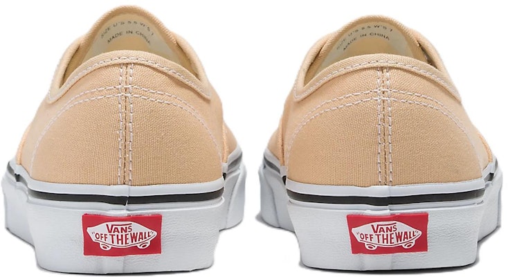 Vans Authentic 潮流休閒 防滑耐磨 低筒 滑板鞋 男女同款 米白 Shop Vans Authentic 潮流休閒 防滑耐磨 低筒 滑板鞋 男女同款 米白