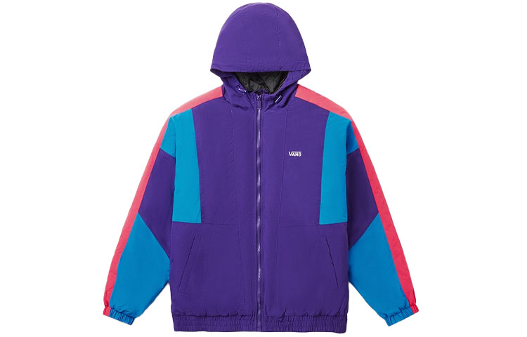 Vans Colorblock Coach Jacket Purple Unisex VN0A48CJ4N1