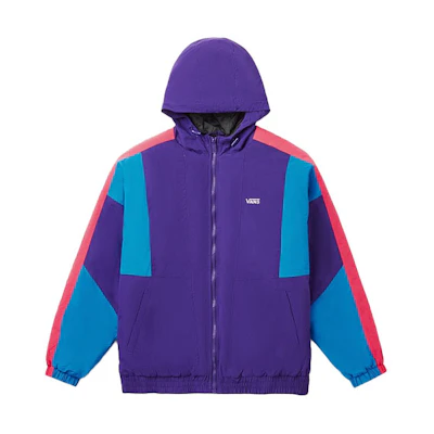 Vans Colorblock Coach Jacket Purple Unisex VN0A48CJ4N1