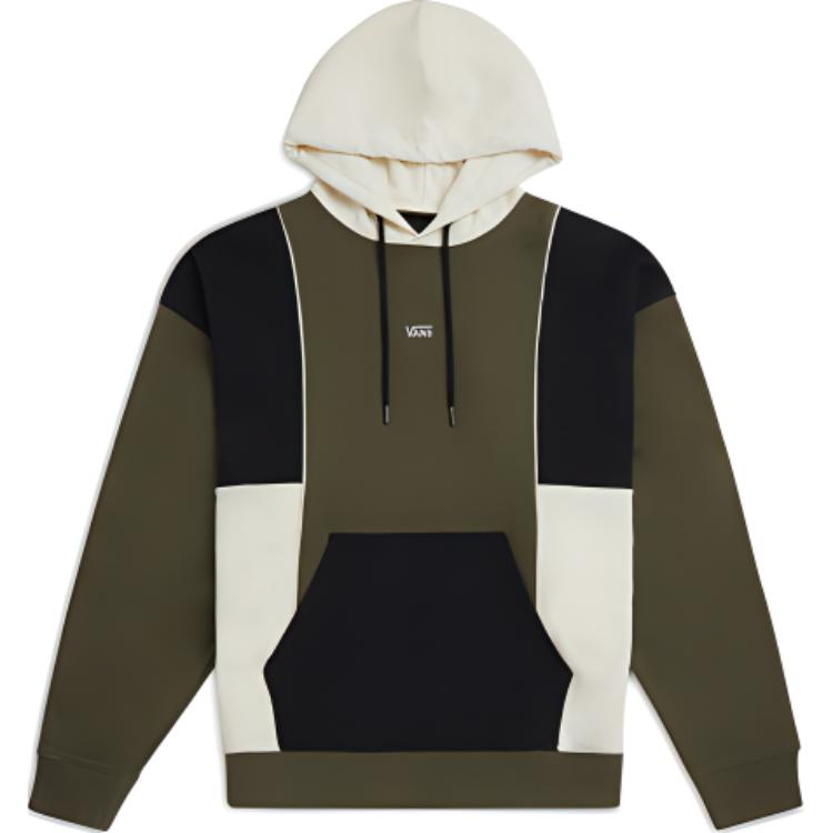 Vans Colorblock Drawstring Hoodie Green (Unisex) VN0A5H7NKCZ