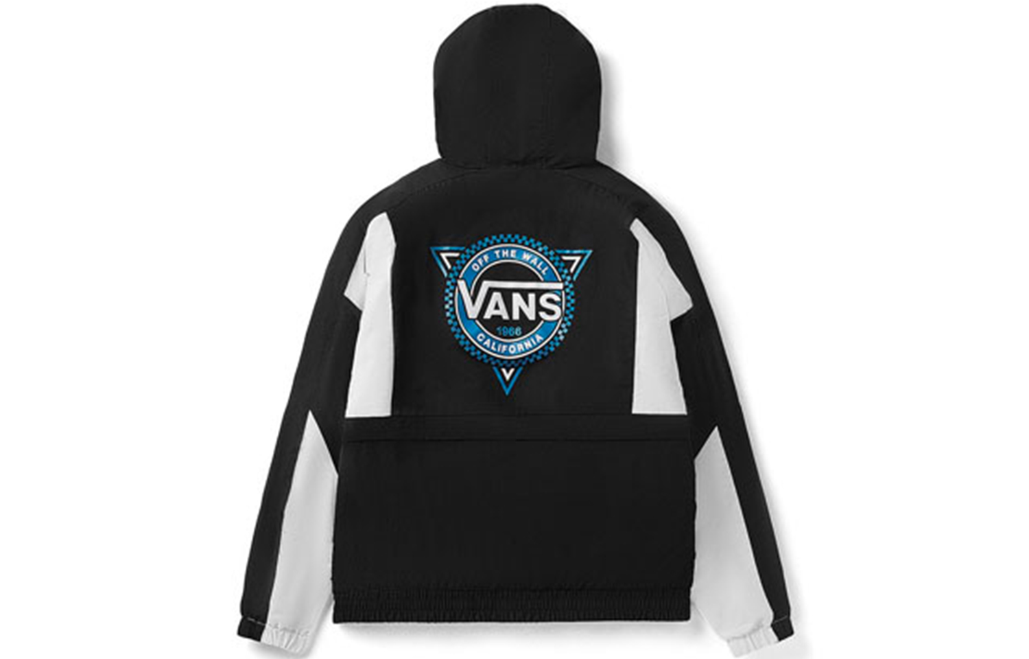 Vans Colorblock Hooded Jacket Black Unisex Style VN0A48CJBLK
