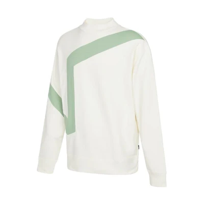 Vans Colorblock Knit Pullover Sweatshirt Men’s White College Style VN0A5H6G3KS