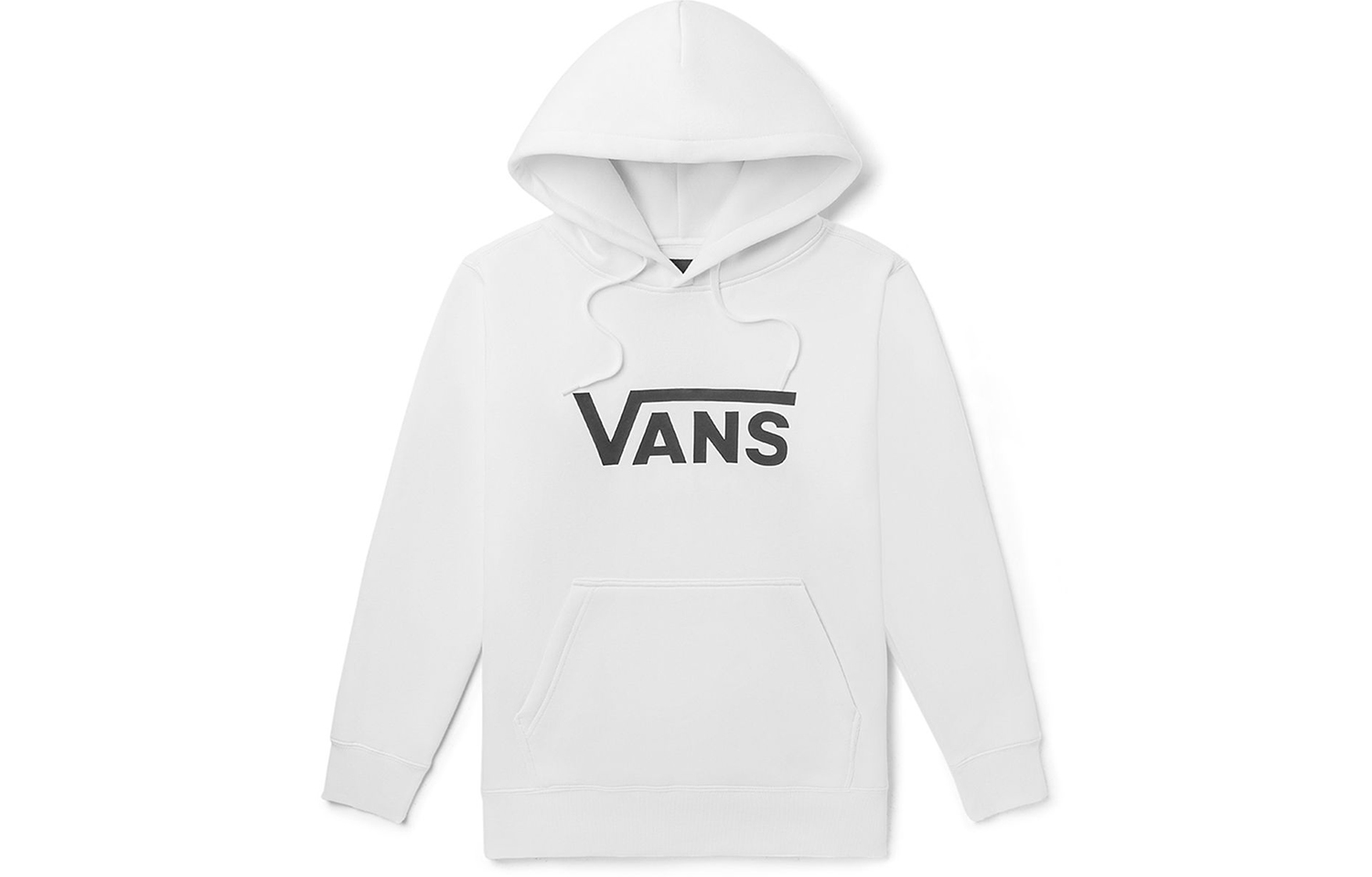 Vans Colorblock Logo Hoodie Pullover Fleece Unisex White VN0A5H87WHT