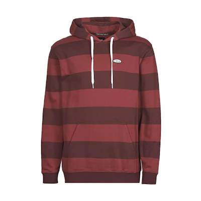 Vans Colorblock Logo Pullover Hoodie Red VN0A5KE7ZA51