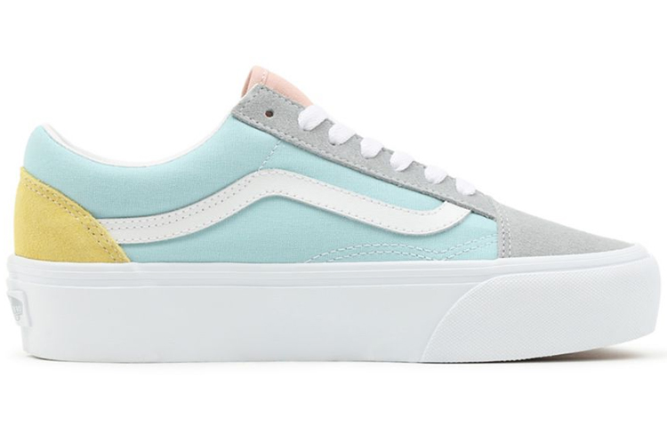 Order Vans Colour Block Old Skool Platform 'Blue Gray Pink' VN0A5KRG8OJ