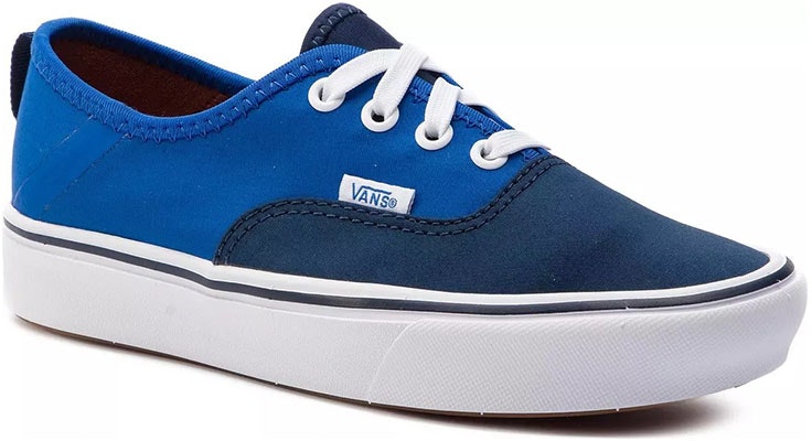 Vans ComfyCush Authentic 'Biru Muda Biru Gelap Putih' VN0A3WM8VN9 Order Vans ComfyCush Authentic 'Biru Muda Biru Gelap Putih' VN0A3WM8VN9