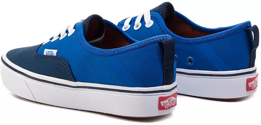 Vans ComfyCush Authentic 'Biru Muda Biru Gelap Putih' VN0A3WM8VN9 Lookbook Vans ComfyCush Authentic 'Biru Muda Biru Gelap Putih' VN0A3WM8VN9