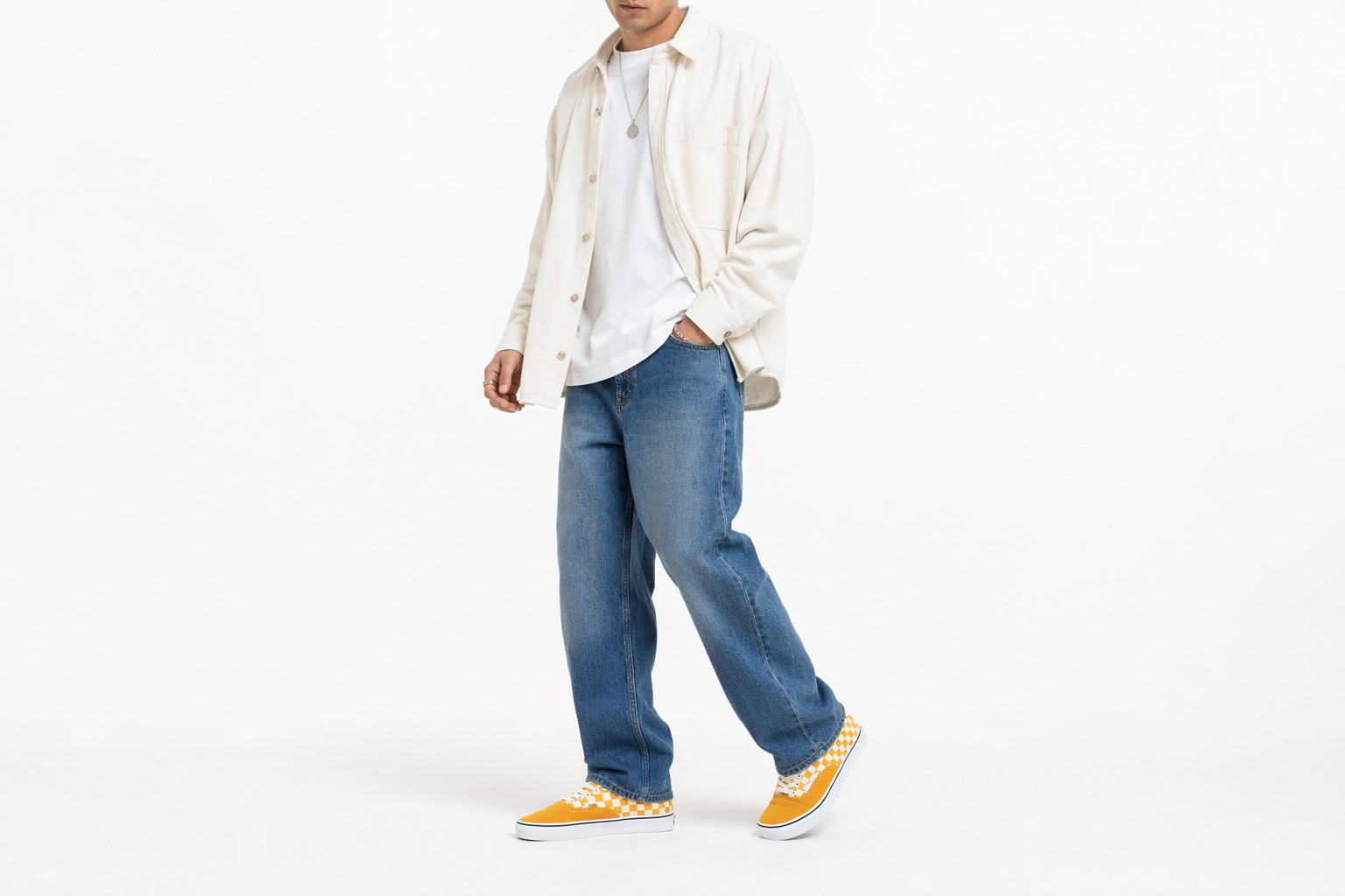 Order Vans ComfyCush Authentic '棋盘格金花黄' 运动鞋 VN0A3WM7VNC