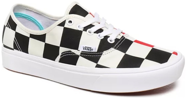 Vans Comfycush Authentic 'Black White Red' VN0A3WM7WW7 Lookbook Vans Comfycush Authentic 'Black White Red' VN0A3WM7WW7