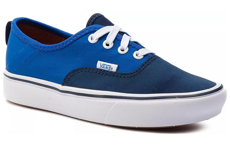 Order Vans ComfyCush Authentic 'Azul Claro Azul Oscuro Blanco' VN0A3WM8VN9