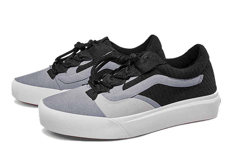 Order Vans ComfyCush Hitam Abu "Black Grey" VN0A4VDQ06E