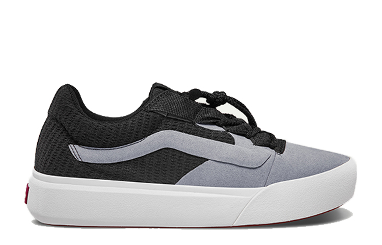 Lookbook Vans ComfyCush Hitam Abu "Black Grey" VN0A4VDQ06E
