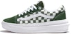 Vans Comfycush Checkerboard Old Skool Overt Cc Kasut Skate 'Hijau' VN000BWABXU