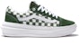 Vans Comfycush Checkerboard Old Skool Overt Cc Kasut Skate 'Hijau' VN000BWABXU