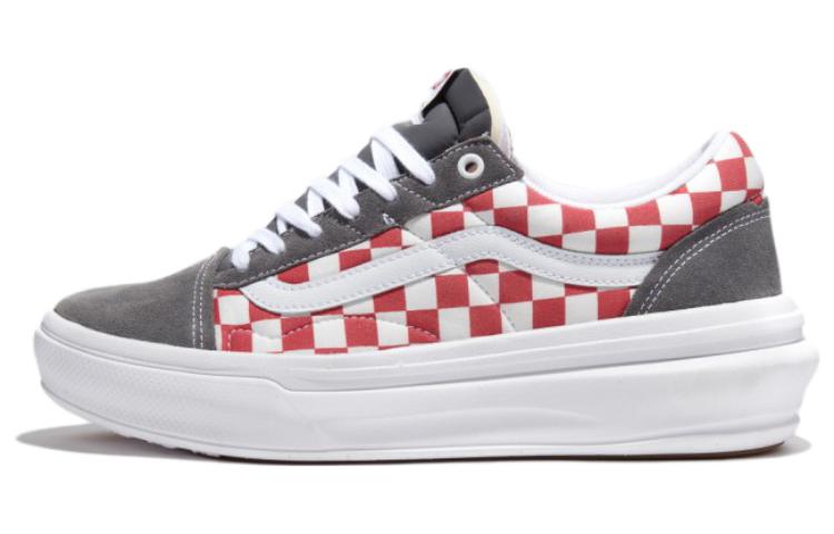 Vans Comfycush Checkerboard Old Skool Overt Cc Skate Shoes 'Red' 圖 2