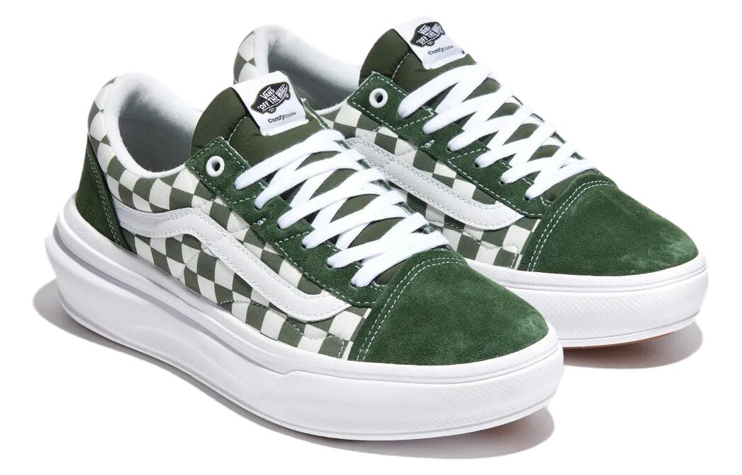 Lookbook Vans Comfycush Checkerboard Old Skool Overt CC Zapatillas Skate 'Verdes' VN000BWABXU