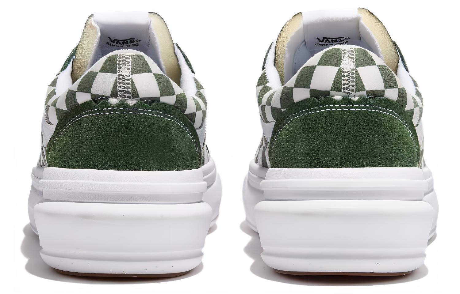 Shop Vans Comfycush Checkerboard Old Skool Overt CC Zapatillas Skate 'Verdes' VN000BWABXU