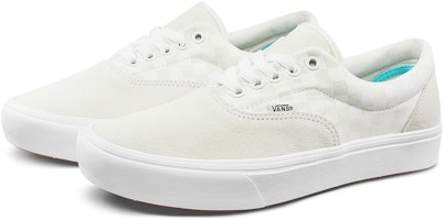 Vans Era Comfycush 棋盤格 復古休閒 低幫 板鞋 男女同款 白 Order Vans Era Comfycush 棋盤格 復古休閒 低幫 板鞋 男女同款 白