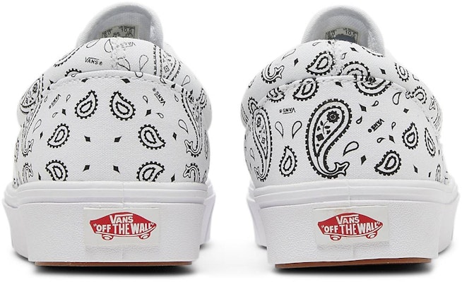 Vans ComfyCush Era 'Paisley - White' VN0A3WM942M Details for Vans ComfyCush Era 'Paisley - White' VN0A3WM942M