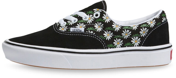 ヴァンズ コンフィクッシュ エラ "落書きフラワー デイジーブラック" VN0A3WM949K Buy ヴァンズ コンフィクッシュ エラ "落書きフラワー デイジーブラック" VN0A3WM949K