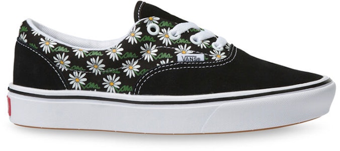 ヴァンズ コンフィクッシュ エラ "落書きフラワー デイジーブラック" VN0A3WM949K Order ヴァンズ コンフィクッシュ エラ "落書きフラワー デイジーブラック" VN0A3WM949K