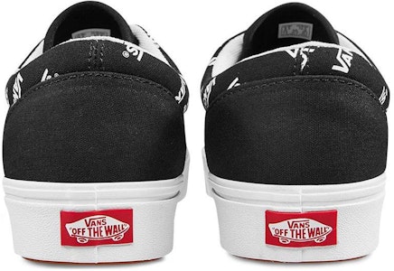 Vans Era ComfyCush 字母Logo印花 低筒 男女款 黑色滑板鞋 Shop Vans Era ComfyCush 字母Logo印花 低筒 男女款 黑色滑板鞋