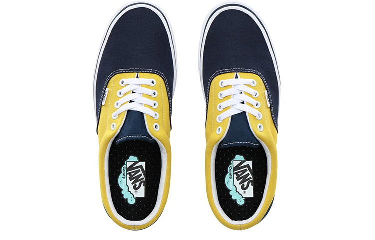 Shop Vans ComfyCush Era Low Top 'Kuning Biru' VN0A3WM9V9X