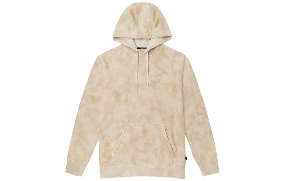 Vans Comfycush FW22 Tie-Dye Logo Embroidered Hoodie Unisex Off-White VN0A7YCD-3KS