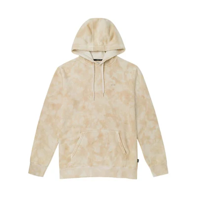 Vans Comfycush FW22 Tie-Dye Logo Embroidered Hoodie Unisex Off-White VN0A7YCD-3KS