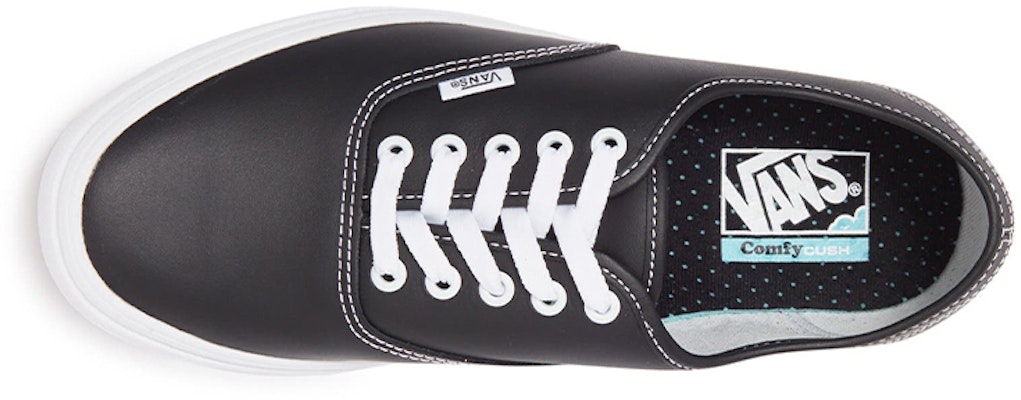 Vans ComfyCush Leather Sneaker Black VN0A3WM7L3A Shop Vans ComfyCush Leather Sneaker Black VN0A3WM7L3A