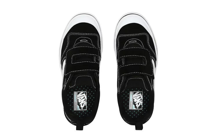Shop Vans Comfycush New Skool V ''Bianco Nero'' VN0A4U1P6BT
