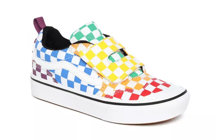 Purchase Vans Comfycush New Skool V '黄蓝紫' 运动鞋 VN0A4U1PVLV