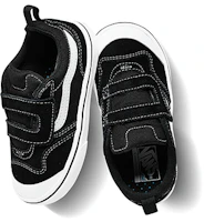 Lookbook Vans ComfyCush New Skool V Scarpe (1-4 anni) ''Nero Bianco''. VN0A4TZH6BT