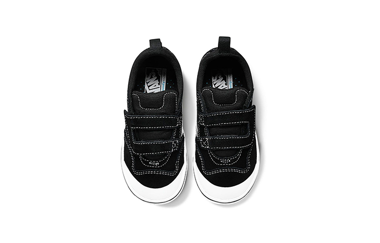 Shop 幼童 Vans Comfycush New Skool V 黑白