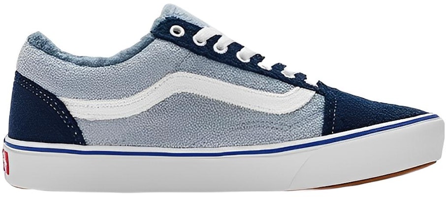 Vans ComfyCush Old Skool 防滑耐磨 低筒 滑板鞋 男女同款 藍色 Order Vans ComfyCush Old Skool 防滑耐磨 低筒 滑板鞋 男女同款 藍色