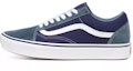 Buy Vans Suede dan Tekstil Comfycush Old Skool Biru VN0A3WMAWX0