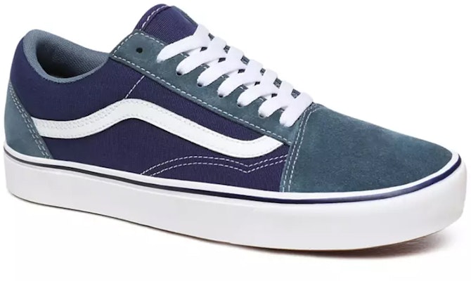 Vans Suede dan Tekstil Comfycush Old Skool Biru VN0A3WMAWX0 Lookbook Vans Suede dan Tekstil Comfycush Old Skool Biru VN0A3WMAWX0