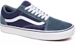 Lookbook Vans Suede dan Tekstil Comfycush Old Skool Biru VN0A3WMAWX0