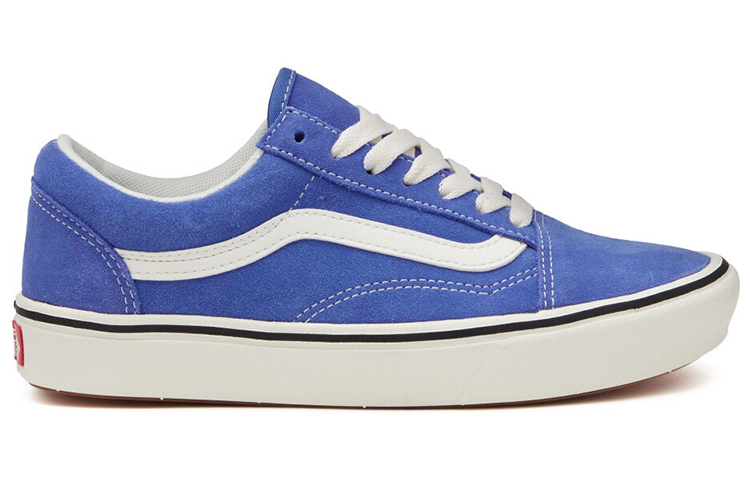 Order Vans ComfyCush Old Skool 'Biru Putih' VN0A3WMA4AH