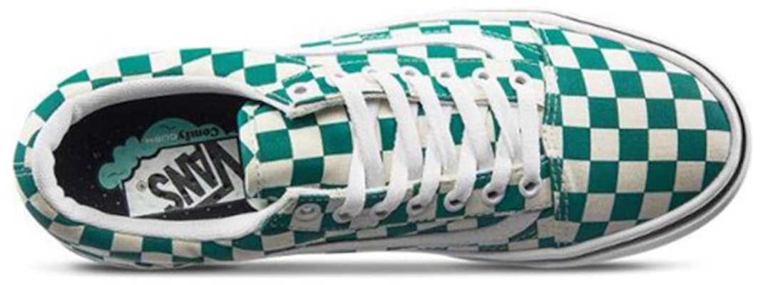 Vans Comfycush Old Skool 'Checker Quetzal' VN0A3WMAVNS Lookbook Vans Comfycush Old Skool 'Checker Quetzal' VN0A3WMAVNS