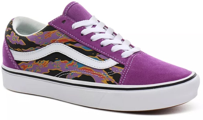 Vans ComfyCush Old Skool 'Dewberry Tiger Camo' VN0A3WMATFH Lookbook Vans ComfyCush Old Skool 'Dewberry Tiger Camo' VN0A3WMATFH