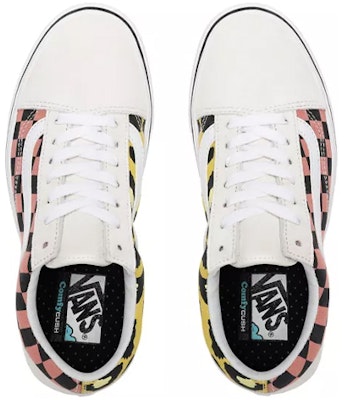 Vans 混合材质 Comfycush Old Skool '粉黑黄' VN0A3WMA1PC Shop Vans 混合材质 Comfycush Old Skool '粉黑黄' VN0A3WMA1PC