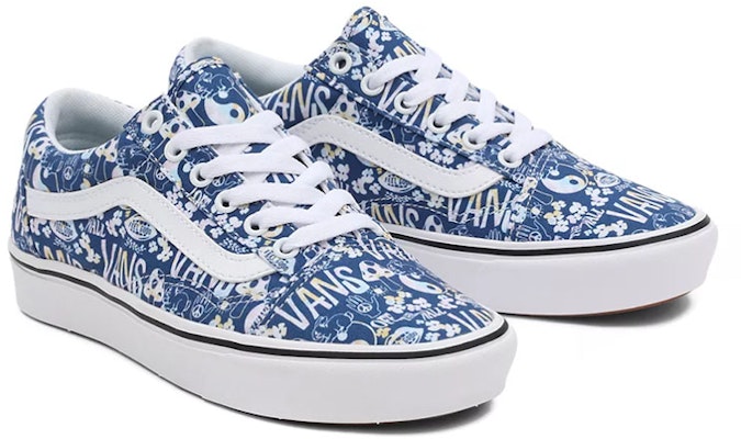 Vans ComfyCush Old Skool 'Pastel Tie Dye' VN0A5DYCB1Y Lookbook Vans ComfyCush Old Skool 'Pastel Tie Dye' VN0A5DYCB1Y