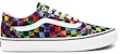 Vans Comfycush Old Skool 'Tie-Dye Checker' Lelaki Wanita Kasual Sneakers. VN0A3WMAWWU