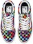 Lookbook Vans Comfycush Old Skool 'Tie-Dye Checker' Lelaki Wanita Kasual Sneakers. VN0A3WMAWWU