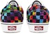 Vans Comfycush Old Skool 'Tie-Dye Checker' Lelaki Wanita Kasual Sneakers. VN0A3WMAWWU